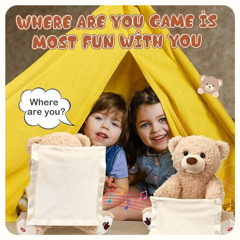 Hide and Seek Talking Plush Bear