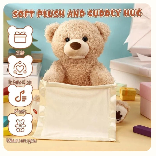 Hide and Seek Talking Plush Bear
